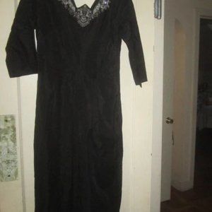 Vintage Kramer Mid Length Evening Dress